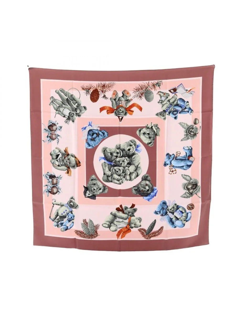 Hermes Scarf Carre 90 Confidents Des Coeurs Silk - Picture 1 of 5